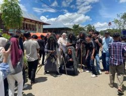 Tradisi Sekura Lampung Barat Kian Memikat, Ribuan Warga Turun ke Jalan Rayakan Lebaran