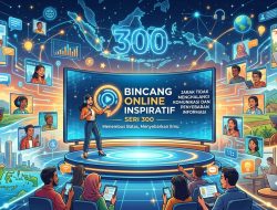 Transformasi Informasi Lewat Milestones Ke-300 Bincang Online Inspiratif