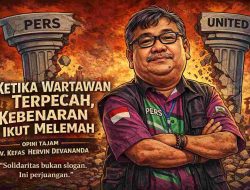 Ketika Wartawan Kehilangan Persatuan, Kebenaran Pun Kehilangan Kekuatan