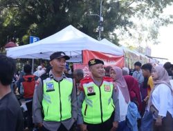 198 Personel Diterjunkan, Polisi Amankan Puncak Festival Mudik Balon Udara di Wonosobo