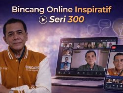 Bincang Online Inspiratif: 300 Seri, Ribuan Ide, Satu Tujuan Menginspirasi
