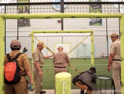 Lapangan MMT Padel di Kembangan Disegel