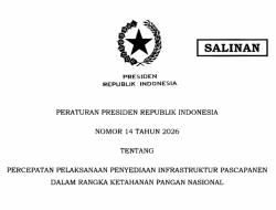 Pemerintah Terbitkan Tiga Regulasi Penguatan Ketahanan Pangan Nasional