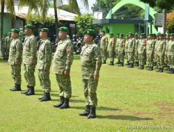 Kodim 0508/Depok Gelar Upacara Kenaikan Pangkat dan Halalbihalal Idul Fitri 1447 H