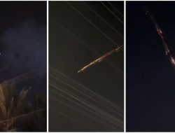 Heboh Benda Bercahaya Mirip Meteor Melintas di Langit Lampung