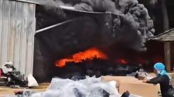 Gudang Onderdil Motor di Bogor Terbakar, Diduga Akibat Korsleting Listrik
