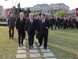 Korea Utara Resmikan Museum Memorial Tentara, Perkuat Kerja Sama dengan Rusia