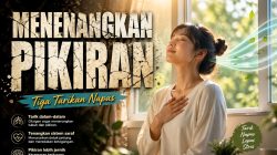 Tiga Tarikan Napas, Cara Sederhana Menenangkan Pikiran Sejak Awal Hari