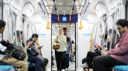 Hari Transportasi Nasional, Tarif Transjakarta, MRT dan LRT Jakarta Rp1