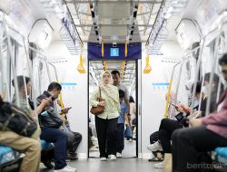 Hari Transportasi Nasional, Tarif Transjakarta, MRT dan LRT Jakarta Rp1
