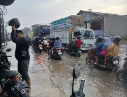 Banjir Bandung Selatan, Lalu lintas Terganggu