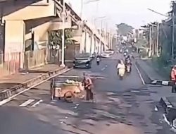 Pajero Tabrak Pedagang Gerobak di Jaktim, Pelaku Kabur dan Diburu Polisi