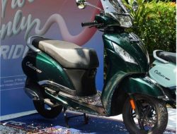 TVS Callisto 125 Hadir Lebih Berkelas Lewat Sentuhan Warna Emerald Green