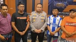 Ratusan Petugas Gabungan Amankan Laga Persija vs Persib di Samarinda