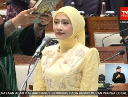 Putri Adies Kadir Resmi Dilantik Jadi Anggota DPR RI Gantikan Ayahnya