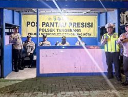 Polisi Siagakan 22 Pos Pantau untuk Cegah Gangguan Kamtibmas di Kota Tangerang