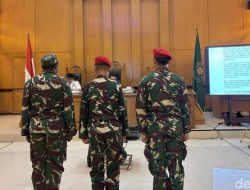 3 Prajurit TNI Jalani Sidang Tuntutan Kasus Pembunuhan Kacab Bank di Pengadilan Militer