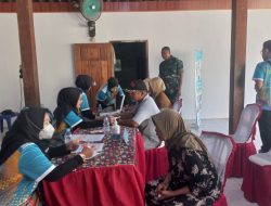 Pemeriksaan Kesehatan Gratis Warnai Kegiatan Nonfisik TMMD Reguler ke-128 di Desa Godo