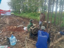Sumur Bor Pertanian Titik Kelima TMMD Reguler ke-128 Kodim Pati Rampung 100 Persen