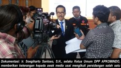 Perkara APKOMINDO Masuk Kasasi, Soegiharto Santoso Desak Pengawasan Terpadu Mahkamah Agung