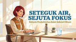 Seteguk Air, Sejuta Fokus: Rahasia Produktivitas dalam Sebotol Minum