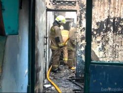 Kebakaran Rumah Kontrakan di Pinang Ranti Berhasil Dipadamkan