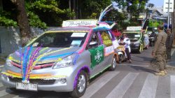 Pawai Kendaraan Hias Meriahkan Peringatan Tahun Baru Islam di Cilangkap