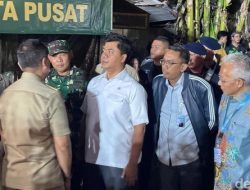 Diutus Prabowo, Wamensesneg Serahkan Bantuan ke Korban Kebakaran Kemayoran
