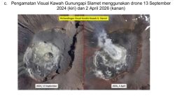 Aktivitas Gunung Slamet Dinilai Stabil, Radius Bahaya Dikurangi Jadi 2 Kilometer