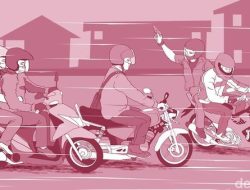 Detik-detik Pria di Bogor Melawan Begal Motor hingga Dibacok Pelaku