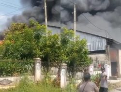 Ledakan Mesin Diduga Picu Kebakaran Gudang Mebel di Lampung Timur, Kerugian Capai Rp1,5 Miliar