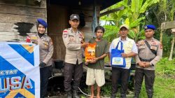 Kapal JALUR Polda Riau Salurkan Bantuan dan Layanan Kesehatan untuk Warga Pesisir Meranti