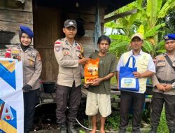 Kapal JALUR Polda Riau Salurkan Bantuan dan Layanan Kesehatan untuk Warga Pesisir Meranti