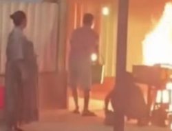 Diduga Cemburu, Pria di Kalteng Bakar Mantan Istri saat Berjualan di Angkringan