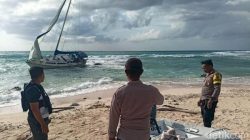 Yacht Berbendera Australia Terdampar Tanpa Awak di Pantai NTT, Polisi Lakukan Penyelidikan