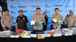 Sindikat Sabu Jaringan Sumatera–Jawa–Bali Dibongkar, Lima Tersangka Ditangkap