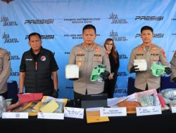 Sindikat Sabu Jaringan Sumatera–Jawa–Bali Dibongkar, Lima Tersangka Ditangkap