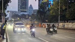 Massa Demonstrasi Bubar, Jalan Medan Merdeka Selatan Kembali Dibuka