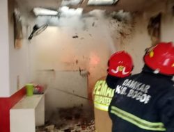 Tiga Ruko di Bogor Terbakar Akibat Kebocoran Gas