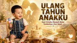 Ulang Tahun Anakku, Saat Cintaku Menjadi Bekal Tumbuhnya Jiwa Sejati
