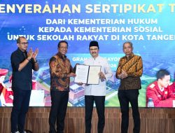 Kementerian Hukum Hibahkan Lahan di Tangerang untuk Sekolah Rakyat