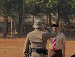 SMKN Maung Purwakarta Buka Pendidikan Ketarunaan Bersama Brimob