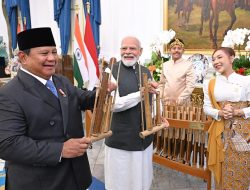 Oleh-Oleh Diplomasi dari Presiden Prabowo, Angklung Warnai Kehangatan Pertemuan dengan PM Narendra Modi
