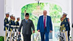 Presiden Prabowo Sambut Kunjungan Kenegaraan Presiden Belarus Aleksandr Lukashenko di Istana Merdeka