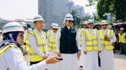 Menteri Kerajaan Arab Saudi Kunjungi Area Konstruksi MRT Jakarta Fase 2A