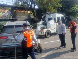 Operasi Lintas Jaya Tindak Parkir Liar di Jakarta Timur