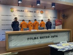 Polda Metro Jaya Bongkar Jaringan Judi Online Internasional 1xBet, Empat Tersangka Ditangkap
