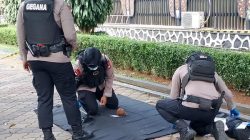 Benda Diduga Mortir Ditemukan di TMII, Tim Gegana Lakukan Evakuasi