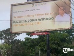 LBH Mega Bintang Laporkan Wali Kota Solo ke Kejari, Soroti Baliho Ulang Tahun Jokowi