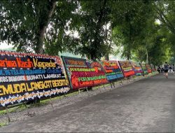 Usai Bupati Langkat Ditangkap KPK, Muncul Papan Bunga Bertuliskan “Ongkos Dimuka”